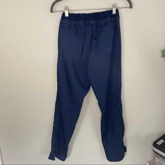 Cherokee Scrub Pants XS Petite Navy Blue - Picture 6 of 8